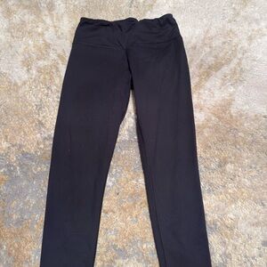 90 Degree By Reflex Black Leggings with Full Length and Regular Fit